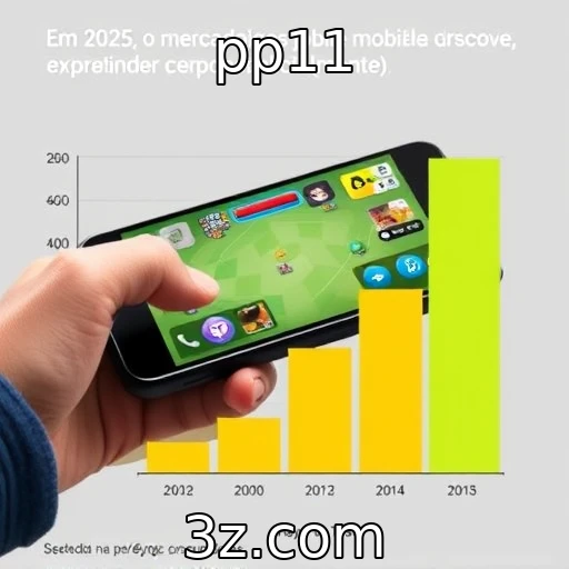 Crescimento do mercado de jogos mobile em 2025